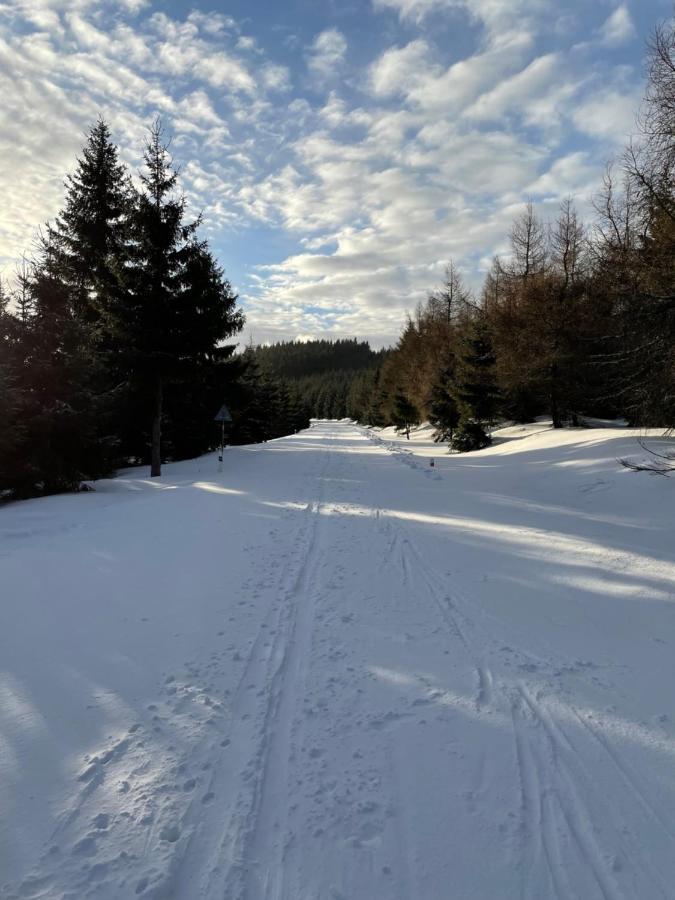Ski Klinovec Лоучна-под-Клиновцем Экстерьер фото